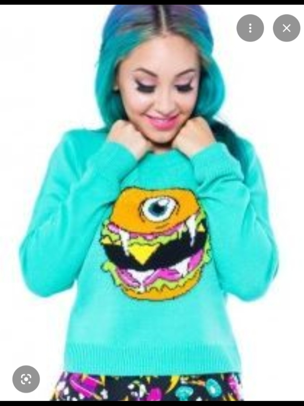 Iron Fist Cyclo Burger Graphic Sweater XS